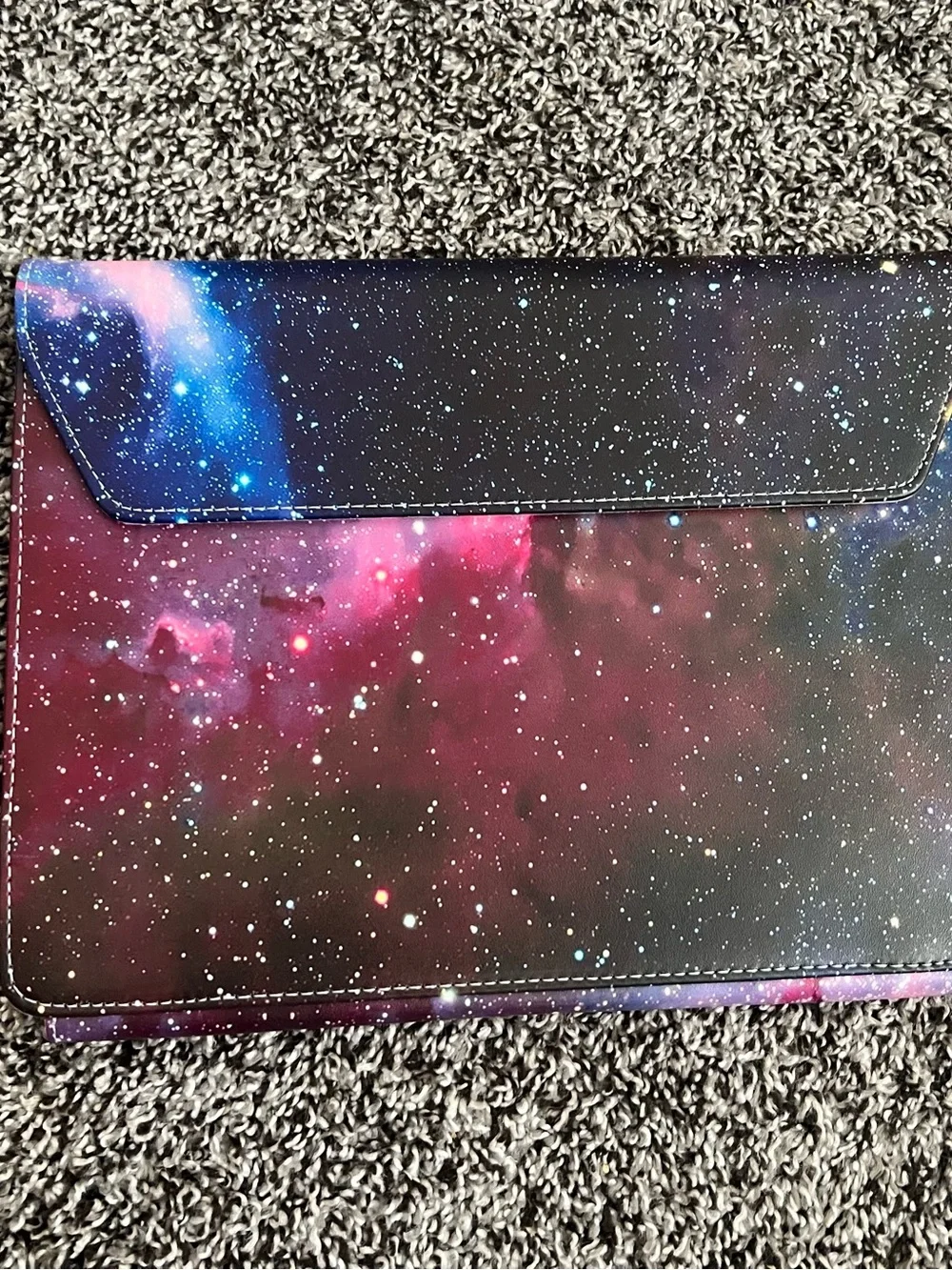 Galaxy Case for laptop - Purple Pink Blue